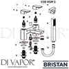 Bristan Cobalt Bath Shower Mixer Spares